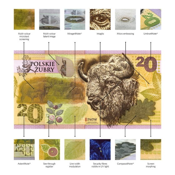 Banknote substrates PWPW PL